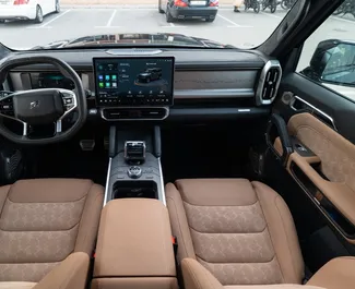 Bensin 2,0L motor i Jetour T2 2024 för uthyrning i Dubai.