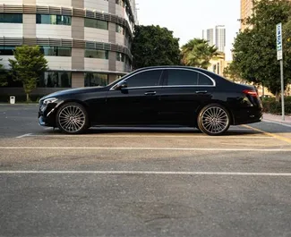Car Hire Mercedes-Benz C200 #14514 Automatic in Dubai, equipped with 2.0L engine ➤ From Lasha in the UAE.