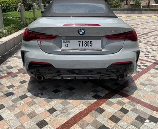 Alquiler de BMW 430 M Sport Cabrio. Coche Premium, Lujo, Cabrio para alquilar en los EAU ✓ Sin depósito ✓ opciones de seguro TPL.