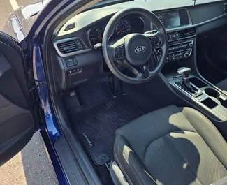 Pronájem Kia Optima. Auto typu Komfort, Prémiová k pronájmu v Arménii ✓ Vklad 390 USD ✓ Možnosti pojištění: TPL, CDW, FDW.