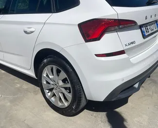 Auton vuokraus Skoda Kamiq #14779 Automaattinen Tiranassa, varustettuna 1,0L moottorilla ➤ Amarildoltä Albaniassa.