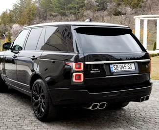 トビリシにて、グルジアにてでのLand Rover Range Rover #14800 自動カーレンタル、4.8Lエンジン搭載 ➤ ラシャから。