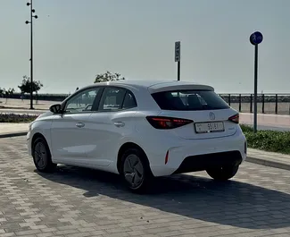 Ενοικίαση αυτοκινήτου MG 3 #10811 με κιβώτιο ταχυτήτων Αυτόματο στο Ντουμπάι, εξοπλισμένο με κινητήρα 1,5L ➤ Από Andry στα Ηνωμένα Αραβικά Εμιράτα.