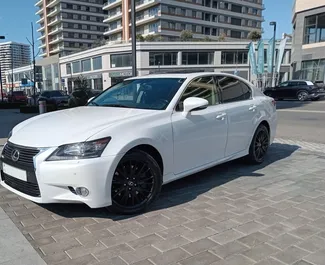 Přední pohled na pronájem Lexus GS350 v Baku, Ázerbájdžán ✓ Auto č. 11949. ✓ Převodovka Automatické TM ✓ Recenze 0.