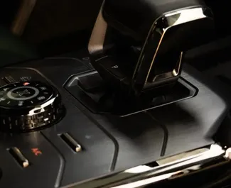 Front view of a rental Jetour T2 in Dubai, UAE ✓ Car #5990. ✓ Automatic TM ✓ 0 reviews.