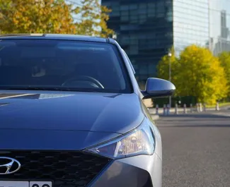 Pronájem auta Hyundai Accent 2021 v Kazachstánu, s palivem Benzín a výkonem 110 koní ➤ Cena od 20000 KZT za den.