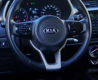 Kia Rio 2021 auto rentimine Kasahstanis, sisaldab ✓ Bensiin kütust ja 130 hobujõudu ➤ Alates 20000 KZT päevas.