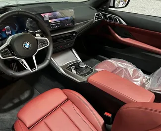 2.5L 엔진이 장착된 두바이에서의 BMW 420i Cabrio #5982 자동 차량 대여 ➤ Abbas 아랍에미리트에서에서 제공.
