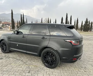 Land Rover Range Rover Sport 대여. 조지아에서에서 대여 가능한 프리미엄, 럭셔리, SUV 차량 ✓ 300 GEL의 보증금 ✓ TPL, CDW 보험 옵션.
