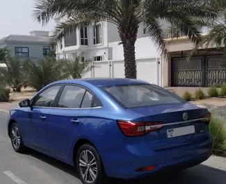 Alquiler de coches MG 5 n.º 14761 Automático en Dubai, equipado con motor de 1,6L ➤ De Andry en los EAU.