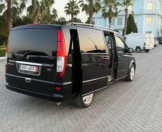 Utleie av Mercedes-Benz Vito. Komfort, Premium, Minivan bil til leie i Albania ✓ Uten innskudd ✓ Forsikringsalternativer: TPL.