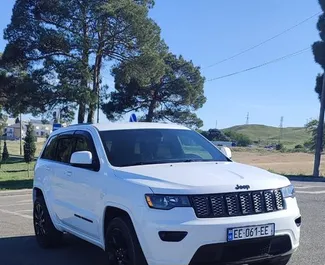 Μπροστινή όψη ενοικιαζόμενου Jeep Grand Cherokee στην Τιφλίδα, Γεωργία ✓ Αριθμός αυτοκινήτου #14947. ✓ Κιβώτιο ταχυτήτων Αυτόματο TM ✓ 0 κριτικές.
