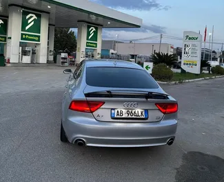 Najem Audi A7. Avto tipa Premium, Razkošje za najem v v Albaniji ✓ Depozit 100 EUR ✓ Možnosti zavarovanja: TPL, V tujini.