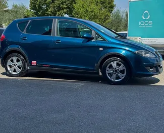 Najem avtomobila SEAT Altea 2010 v v Albaniji, z značilnostmi ✓ gorivo Dizel in  konjskih moči ➤ Od 23 EUR na dan.