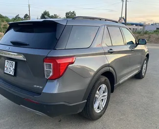 Ford Explorer vuokraus. Mukavuus, Premium, Crossover auto vuokrattavana Valko-Venäjällä ✓ Vakuusmaksu 400 USD ✓ Vakuutusvaihtoehdot: TPL, CDW, SCDW, Varkaus, Nuori.