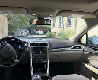Ford Fusion Sedan 2019 vuokrattavissa Tbilisissä, rajoittamaton kilometrin rajalla.