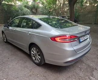 Pronájem auta Ford Fusion Sedan 2020 v Gruzii, s palivem Benzín a výkonem 220 koní ➤ Cena od 85 GEL za den.