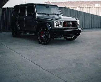 租赁 Mercedes-Benz G63 AMG 的正面视图，在第比利斯, 格鲁吉亚 ✓ 汽车编号 #14928。✓ Automatic 变速箱 ✓ 0 评论。