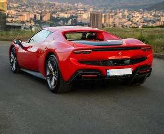 Ferrari 296 GTB – автомобиль категории Премиум, Люкс напрокат в Грузии ✓ Депозит 5000 GEL ✓ Страхование: ОСАГО, Супер КАСКО.