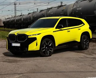 Přední pohled na pronájem BMW XM v Tbilisi, Georgia ✓ Auto č. 14930. ✓ Převodovka Automatické TM ✓ Recenze 0.