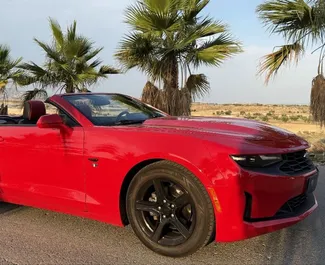 Araç Kiralama Chevrolet Camaro Cabrio #14984 Otomatik Alicante'de, 3,6L motor ile donatılmış ➤ Yevheniia tarafından İspanya'da.