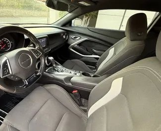 Chevrolet Camaro vuokraus. Premium, Ylellisyys auto vuokrattavana Espanjassa ✓ Vakuusmaksu 1500 EUR ✓ Vakuutusvaihtoehdot: TPL.