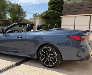 Diesel 2,0L motor af BMW 420d Cabrio 2023 til udlejning i Alicante.