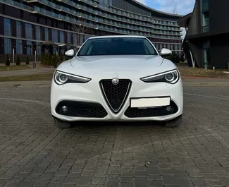 Ενοικίαση αυτοκινήτου Alfa Romeo Stelvio Quadrifoglio #15039 με κιβώτιο ταχυτήτων Αυτόματο στο Μινσκ, εξοπλισμένο με κινητήρα 2,1L ➤ Από Dmitry στη Λευκορωσία.