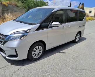 Biluthyrning av Nissan Serena 2022 i på Cypern, med funktioner som ✓ Bensin bränsle och 126 hästkrafter ➤ Från 44 EUR per dag.