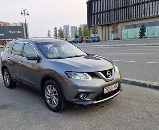 Nissan X-Trail 2019 auton vuokraus Azerbaidžanissa, sisältää ✓ Bensiini polttoaineen ja 144 hevosvoimaa ➤ Alkaen 63 AZN päivässä.