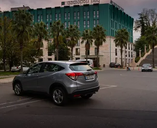 Biluthyrning av Honda HR-V 2021 i i Georgien, med funktioner som ✓ Bensin bränsle och 158 hästkrafter ➤ Från 110 GEL per dag.