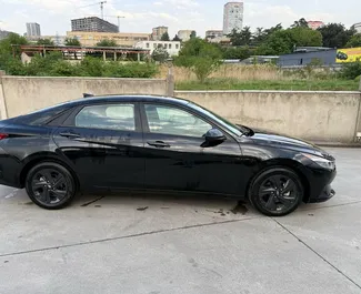 Uthyrning av Hyundai Elantra. Komfort, Premium bil för uthyrning i Georgien ✓ Deposition 540 GEL ✓ Försäkringsalternativ: TPL, SCDW, Stöld, Ingen insättning.