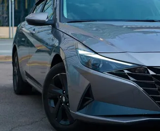 Uthyrning av Hyundai Elantra. Komfort, Premium bil för uthyrning i Kazakstan ✓ Utan deposition ✓ Försäkringsalternativ: TPL, Ingen insättning.