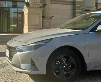 Hyundai Elantra 2022 tilgjengelig for leie i Almaty, med ubegrenset kilometergrense.