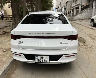 BYD Qin Plus - автомобіль категорії Комфорт напрокат в Азербайджані ✓ Депозит у розмірі 300 AZN ✓ Страхування: ОСЦПВ, СВУПЗ, ПСВУПЗ, ПСВУ, Від крадіжки.