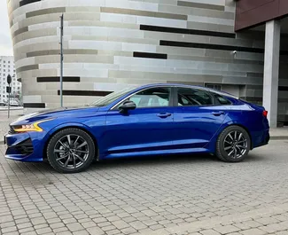 Auton vuokraus Kia K5 #15023 Automaattinen Minskissä, varustettuna 1,6L moottorilla ➤ Dmitryltä Valko-Venäjällä.