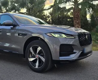 واجهة أمامية لسيارة إيجار Jaguar F-PACE في في أليكانتي, اسبانيا ✓ رقم السيارة 15115. ✓ ناقل حركة أوتوماتيكي ✓ تقييمات 0.