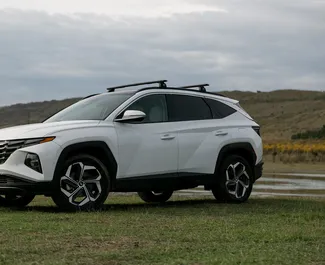 租赁 Hyundai Tucson 的正面视图，在第比利斯, 格鲁吉亚 ✓ 汽车编号 #15244。✓ Automatic 变速箱 ✓ 0 评论。
