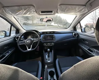 Ενοικίαση αυτοκινήτου Nissan Sunny 2023 στο Αζερμπαϊτζάν, περιλαμβάνει ✓ καύσιμο Βενζίνη και  ίππους ➤ Από 37 AZN ανά ημέρα.