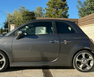 Abarth 695 Cabrio bérlése. Gazdaságos, Kabrió típusú autó bérlése Spanyolországban ✓ Letét 500 EUR ✓ Biztosítási opciók: TPL.