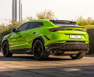 Najem avtomobila Lamborghini Urus #6150 z menjalnikom Samodejno v v Dubaju, opremljen z motorjem 4,0L ➤ Od Abbas v v ZAE.
