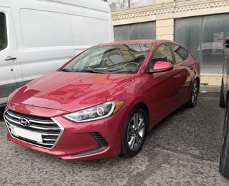 Hyundai Elantra 대여. 아제르바이잔에서에서 대여 가능한 편안함, 프리미엄 차량 ✓ 200 AZN의 보증금 ✓ TPL, CDW, SCDW, 도난 보험 옵션.