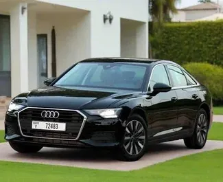 تأجير سيارة Audi A6 Allroad 2024 في في الإمارات العربية المتحدة، تتميز بـ ✓ وقود البنزين وقوة  حصان ➤ بدءًا من 275 AED يوميًا.