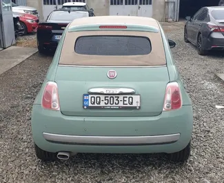 Fiat 500 Cabrio 2011 pieejams noma Tbilisi, ar neierobežots kilometru limitu.