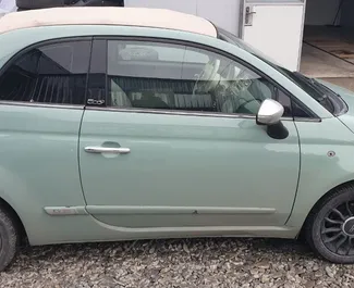 Fiat 500 Cabrio 2011 ar Priekšējā piedziņa sistēmu, pieejams Tbilisi.