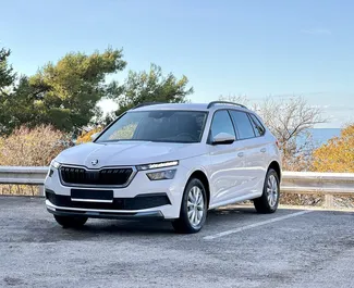 Skoda Kamiq 2024 galimas nuomai Budvoje, su neribotas kilometrų apribojimu.