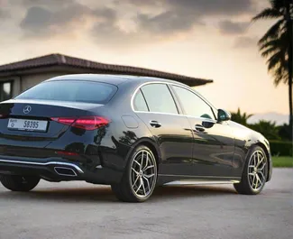 Mercedes-Benz C200 rental. Comfort, Premium Car for Renting in the UAE ✓ Deposit of 2000 AED ✓ [] insurance options.