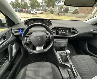 Peugeot 308 2015 car hire in Montenegro, featuring ✓ Diesel fuel and 120 horsepower ➤ Starting from 30 EUR per day.