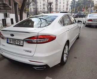 Ford Fusion Sedan nuoma. Komfortiškas, Premium automobilis nuomai Gruzijoje ✓ Depozitas 900 GEL ✓ Draudimo pasirinkimai: TPL, CDW, FDW, Keleiviai, Vagystė.