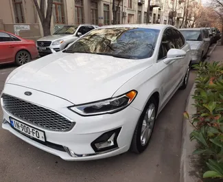 Automobilio nuoma Ford Fusion Sedan #15307 su Automatinis pavarų dėže Tbilisyje, aprūpintas 1,8L varikliu ➤ Iš Giorgi Gruzijoje.